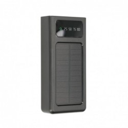 Extralink EPB-092 20000mAh Black Power Bank Solar Power bank, USB-C