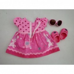 WOOPIE Одежда для куклы Pink Bunny Dress 43-46 см