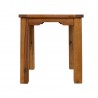 Bench-side table FORTUNA 40x40x45cm, acacia