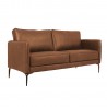 Sofa SOFIA 2-seater, brown