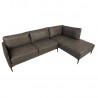 Corner sofa SOFIA RC, dark olive