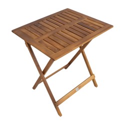 Table FERDY 65x55xH72cm, acacia