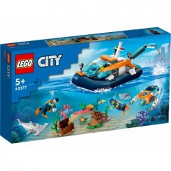 LEGO CITY Bricks Research Boat P3 60377