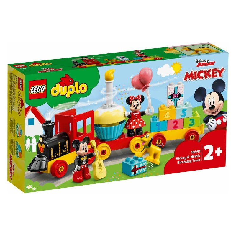 LEGO DUPLO Bricks MICKEY AND MINNIE MOUSE Birthday Train P4 10941