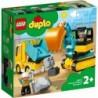 LEGO DUPLO Truck and Crawler Excavator P4 10931