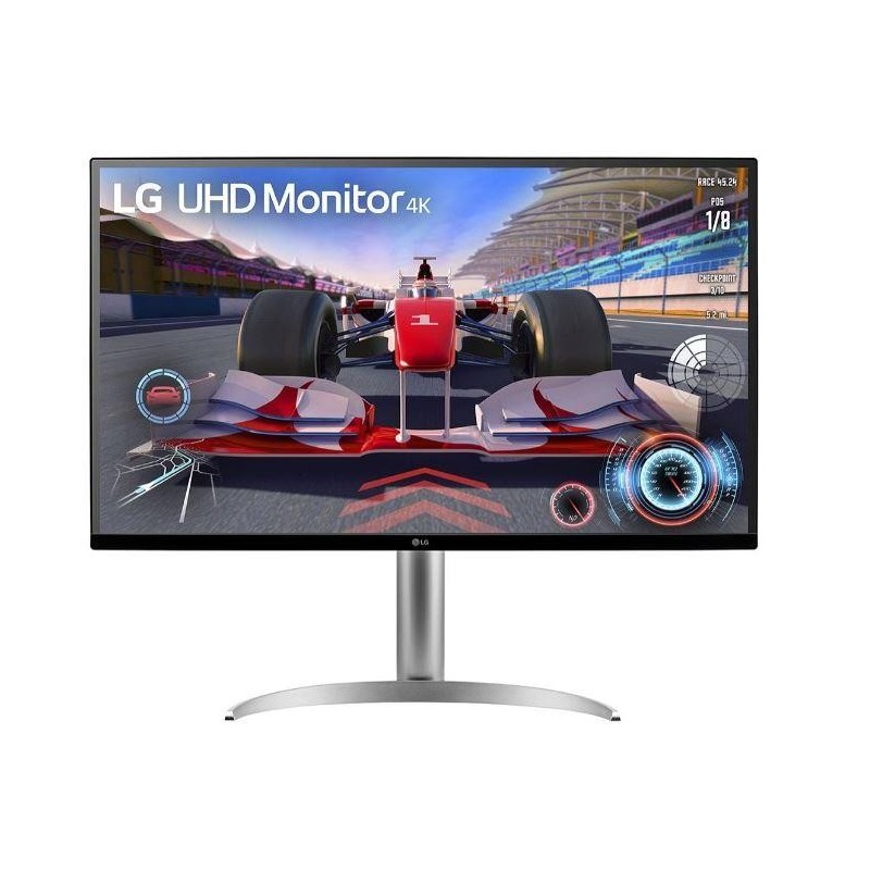 LCD Monitor LG 31.5" Panel VA 3840x2160 16:9 144 Hz Matte 5 ms Speakers Pivot Height adjustable Tilt Colour Black /