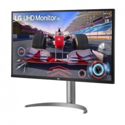 LCD Monitor LG 31.5" Panel VA 3840x2160 16:9 144 Hz Matte 5 ms Speakers Pivot Height adjustable Tilt Colour Black /