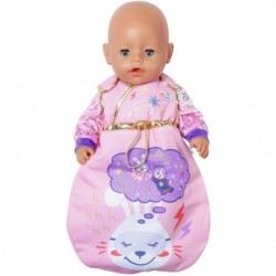 Baby Born 43 cm sleeping bag with golden inserts for a doll