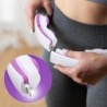 SET HULA HOOP MAGNETIC WHITE/VIOLET HHM17 WITH WEIGHT + COUNTER HMS + WAIST SUPPORT BR163 RED