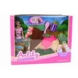 Anlily Jockey Doll Set Horse Accessories