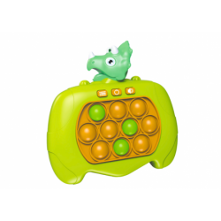 Pop-It Arcade Game Console 999 Levels Dinosaur Green A