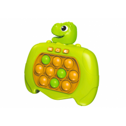 Pop-It Arcade Game Console 999 Levels Dinosaur Green B