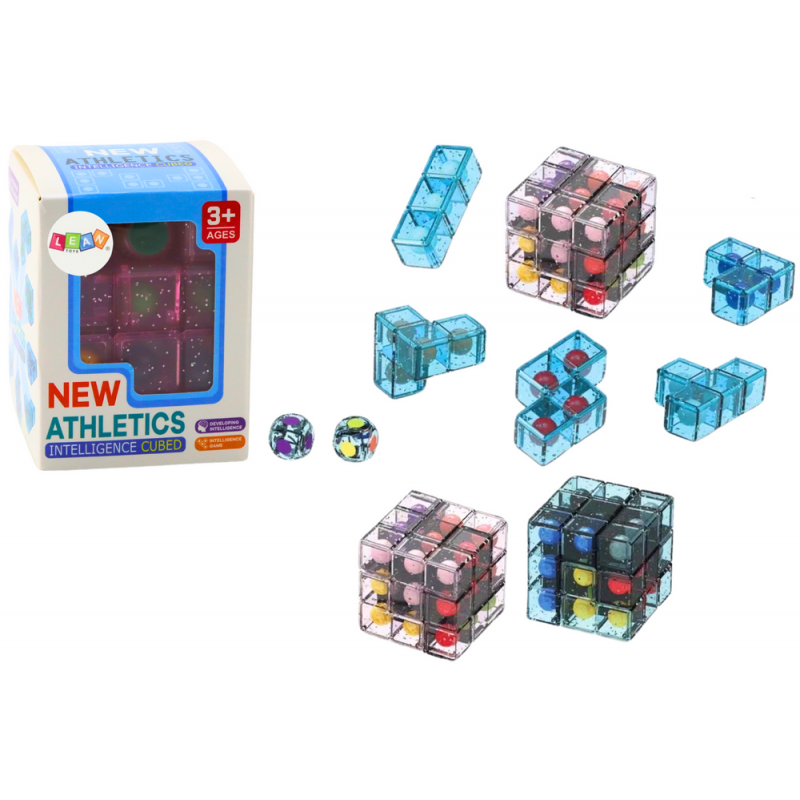 Logic Blocks Puzzle Puzzle Cube Game Pink