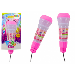 Children's Microphone Echo Light Pink