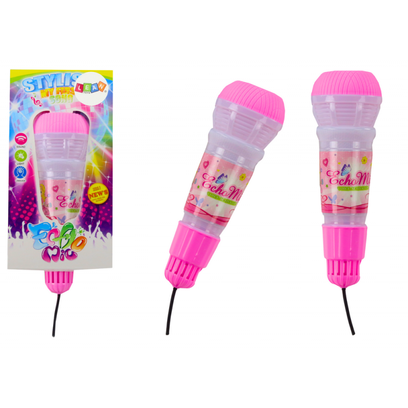 Children's Microphone Echo Light Pink