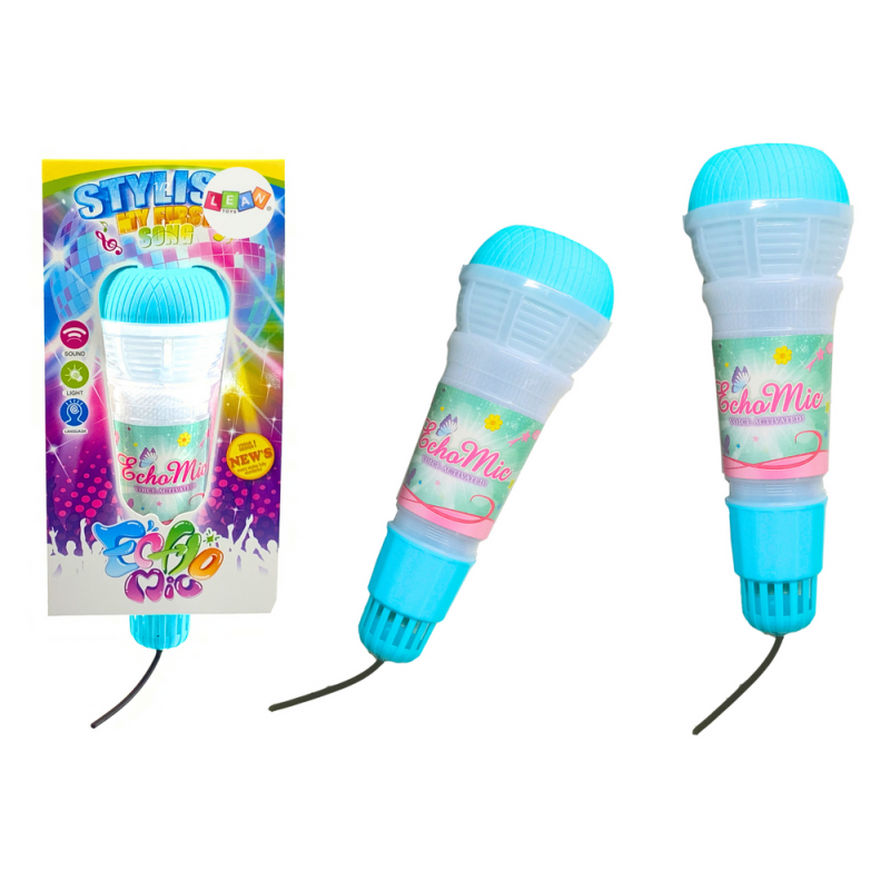 Children's Microphone Echo Light Blue