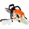 Chainsaw with moving chain + safety goggles  Realistic look and sounds ! QL91845