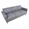 Sofa KAILI 3-seater, grey