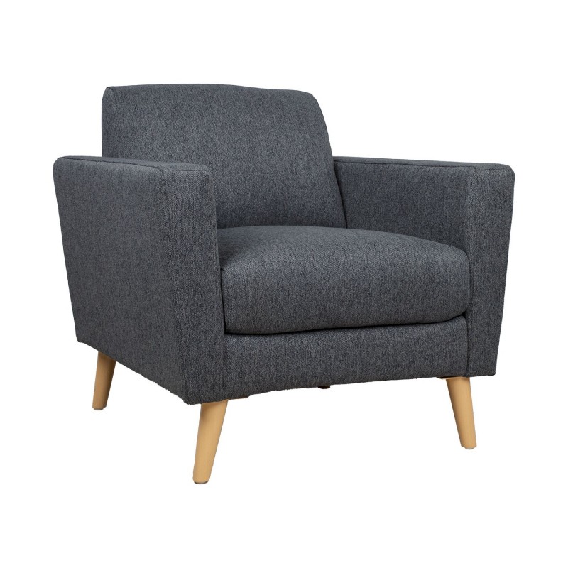 Armchair KAILI dark grey