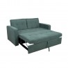 Sofa bed JORGE 2-seater, green