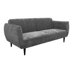 Sofa bed HERMES 3-seater, grey