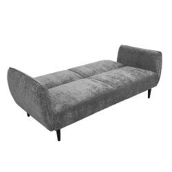 Sofa bed HERMES 3-seater, grey