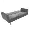 Sofa bed HERMES 3-seater, grey