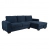 Corner sofa MARITA RC, dark blue