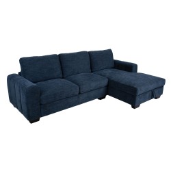 Corner sofa MARITA RC, dark blue