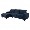 Corner sofa MARITA LC, dark blue