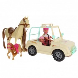 SIMBA Steffi and Evi doll with a horse and a pony. Horse adventure
