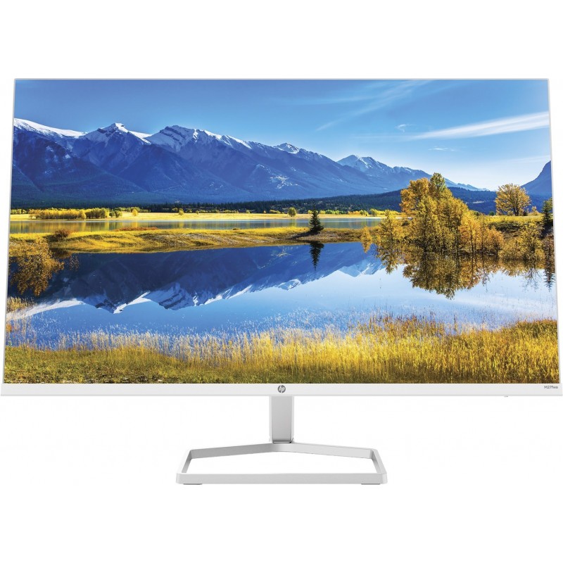 HP M27fwa 68.6 cm (27") 1920 x 1080 pixels Full HD LCD White, Silver