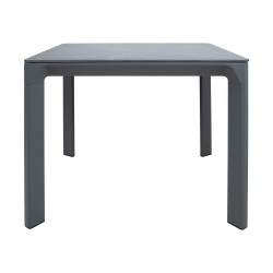 Table CARVES 90x90xH75cm, anthracite