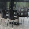 Chair ASAMA black chrome