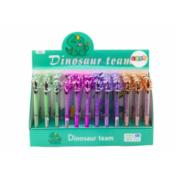 Dinosaur Ballpoint Pen Diamonds Blue Refill 0.7mm Mix