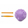 Archaeological Set Mermaid in a Shell Chisel Brush