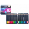 Set of 72 Dissolvable Colored Pencils