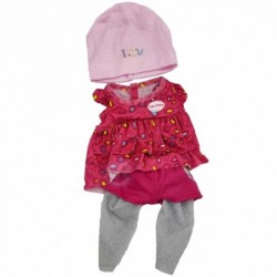 WOOPIE Doll Clothes Teemantkomplekt Kleit-müts Retuusid 43-46 cm