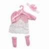 Комплект одежды для кукол WOOPIE, платье-свитер, носки 43-46 см