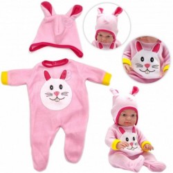 Комплект одежды для кукол WOOPIE, комбинезон с кроликом, кукольная шапка, 43-46 см