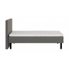 Couch LANDE 120x200cm, with headboard, grey