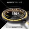 SET HULA HOOP MAGNETIC BLACK/YELLOW HHM21 WITH WEIGHT + COUNTER HMS + SLIMMING BELT BR1313