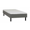 Couch LANDE 120x200cm, grey