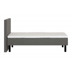 Couch LANDE 90x200cm, with headboard, grey