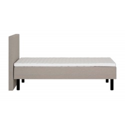 Couch LANDE 90x200cm, with headboard, beige