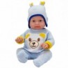 Комплект одежды для кукол WOOPIE, комбинезон с плюшевым мишкой, кукольная шапка, 43-46 см