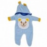 WOOPIE Doll Clothes Set Teddy Bear Jumpsuit Puppet Hat 43-46 cm