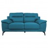 Sofa ENZO 2-seater, ocean blue