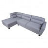 Corner sofa HELSINKI LC, light grey