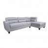 Corner sofa HELSINKI RC, light grey